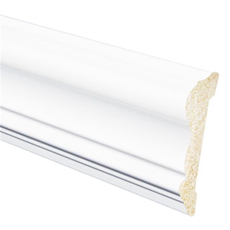 VORTEX 8 ft. White Chairrail Molding VO833586